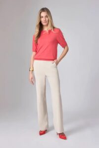 Lilly Uni Wide Pants Sport – Sand
