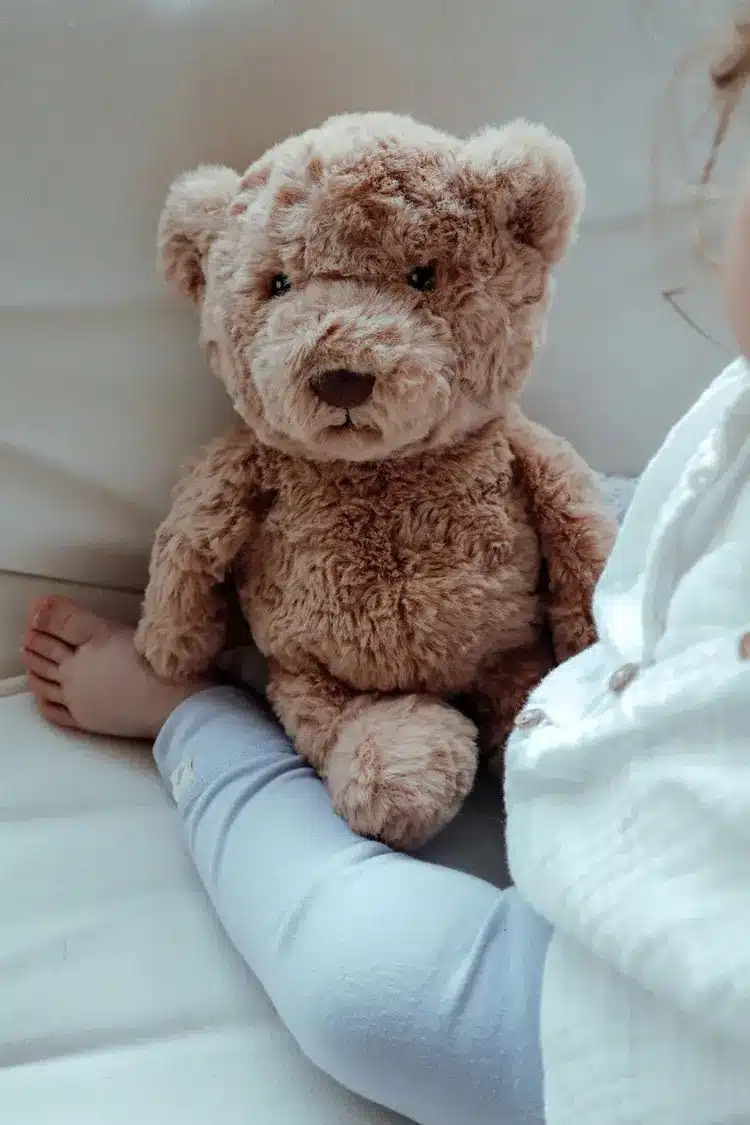 Lou oplaadbare hartslagknuffel - bruin
