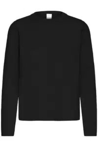 Luls O-Neck Pullover LS - Black