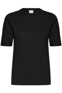 Luls O-Neck Pullover SS - Black