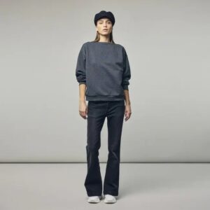 Maggie Flare Denim Jeans - Black