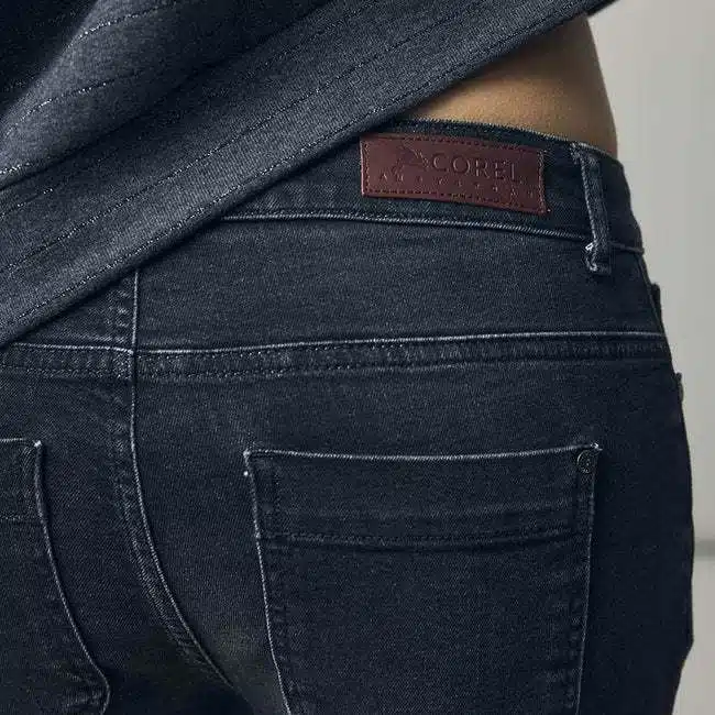 Maggie Flare Denim Jeans - Black