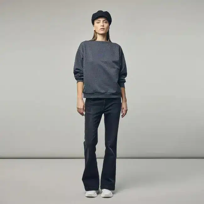 Maggie Flare Denim Jeans - Black