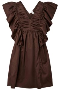 Magly Dress – Coffee Bean
