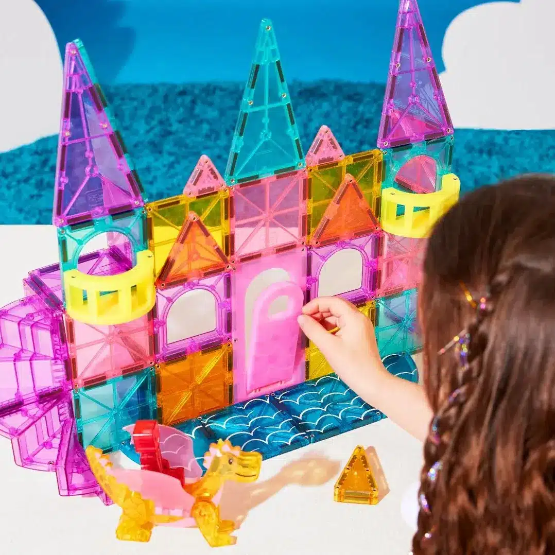 MAGNA-TILES -CASTLE DLX + microMAGS