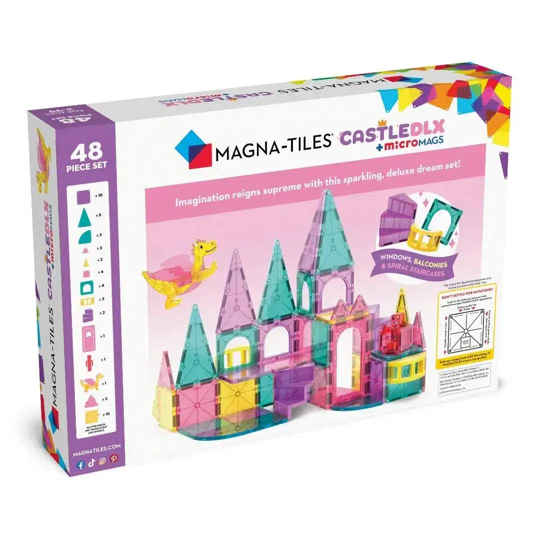 MAGNA-TILES -CASTLE DLX + microMAGS