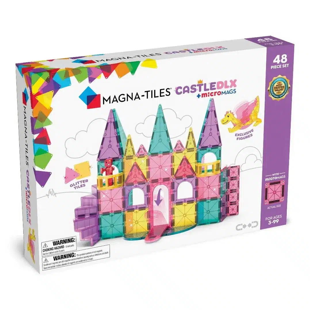 MAGNA-TILES -CASTLE DLX + microMAGS