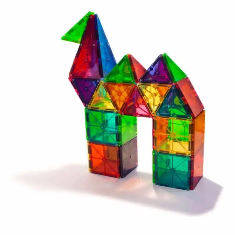 MAGNA-TILES - Clear Colors - 100 stuks