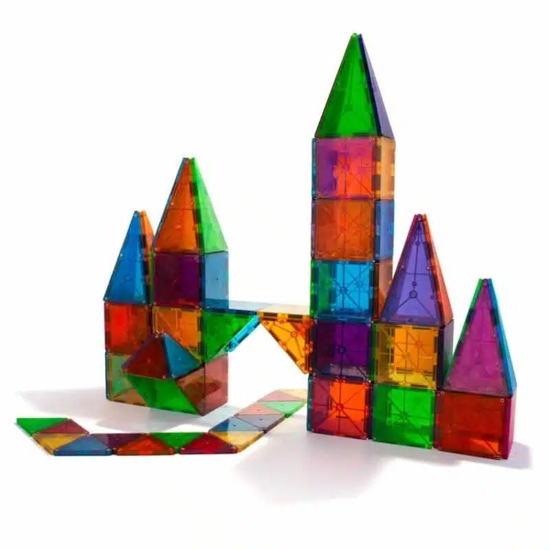 MAGNA-TILES - Clear Colors - 100 stuks