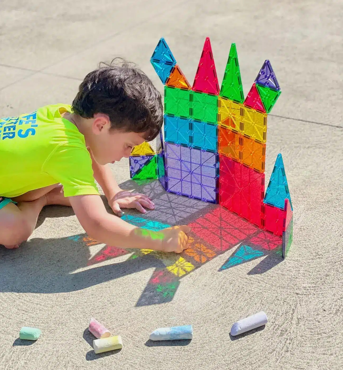 MAGNA-TILES - Clear Colors - 32 stuks