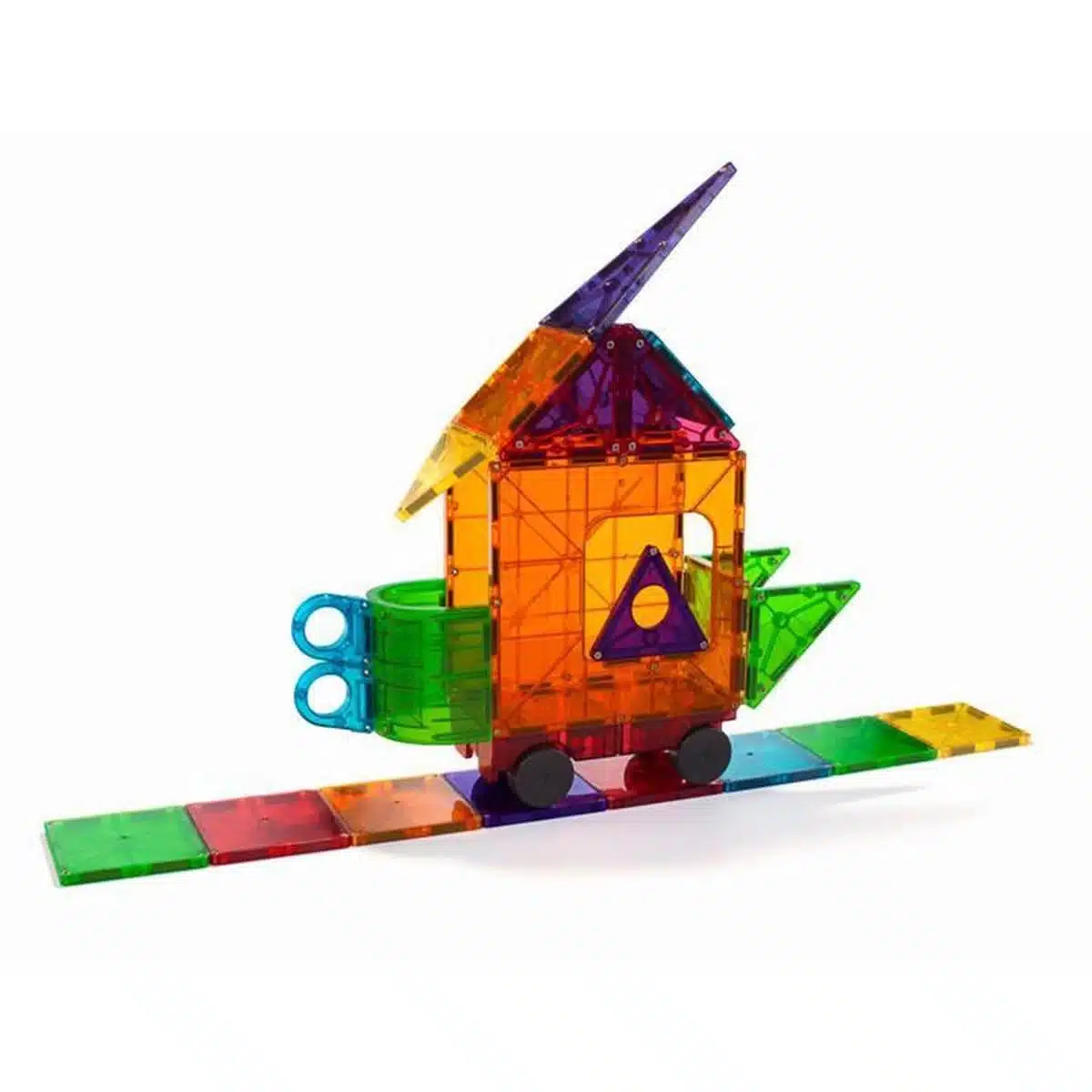 MAGNA-TILES - Clear Colors Deluxe set - 48 stuks