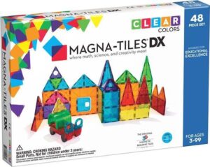 MAGNA-TILES - Clear Colors Deluxe set - 48 stuks