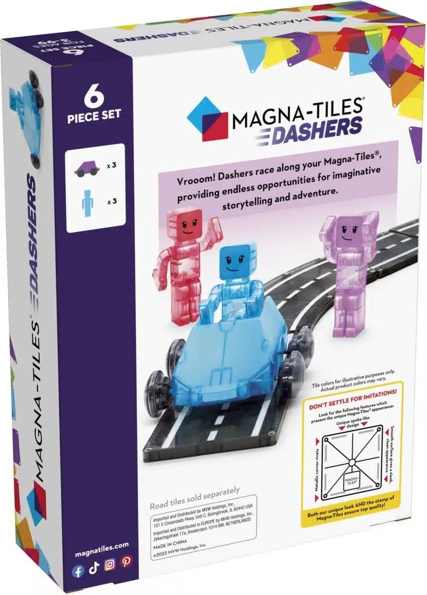 MAGNA-TILES - Dashers 6 Piece-Set