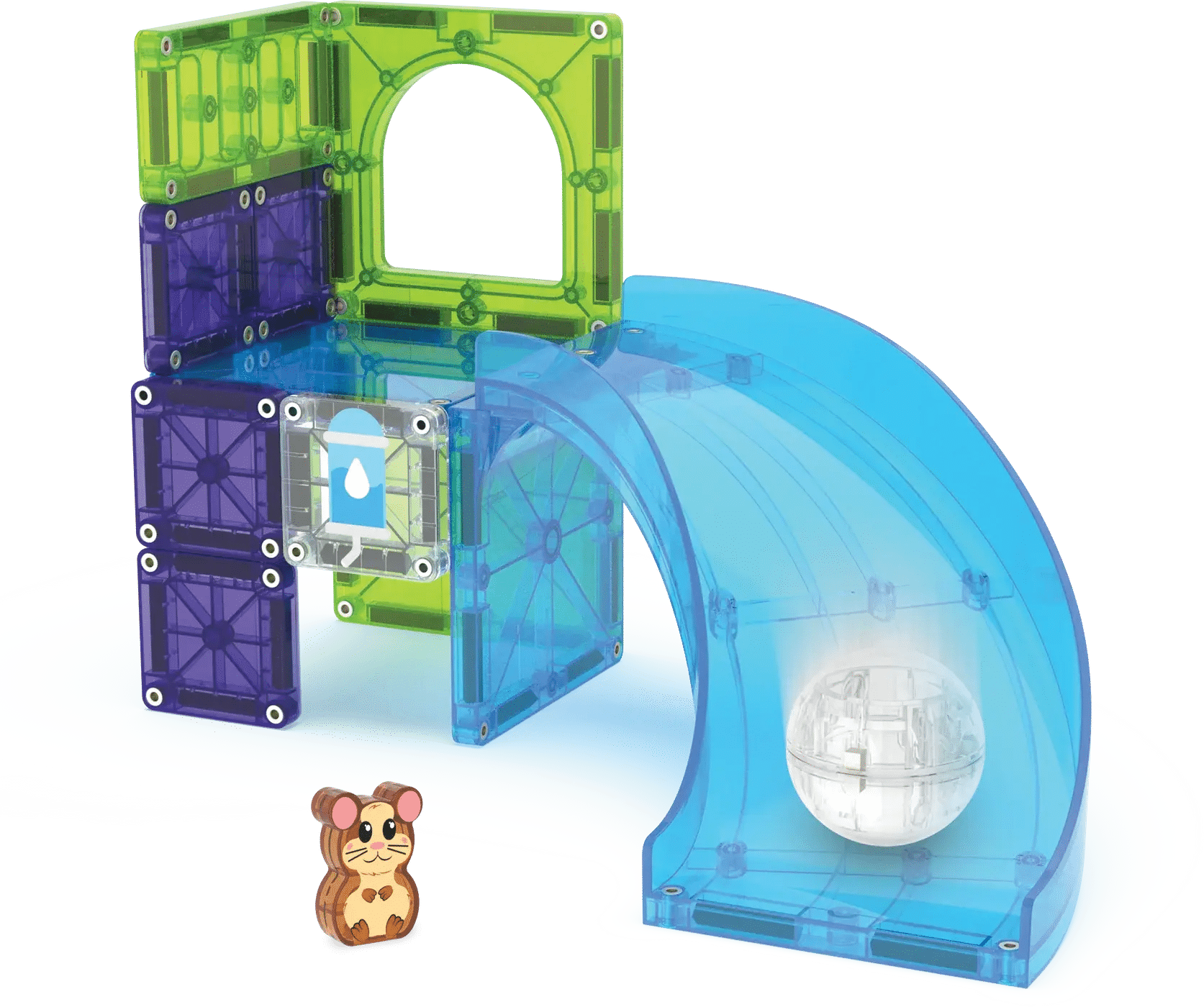 MAGNA-TILES - Hamster Ball 13-Piece Set