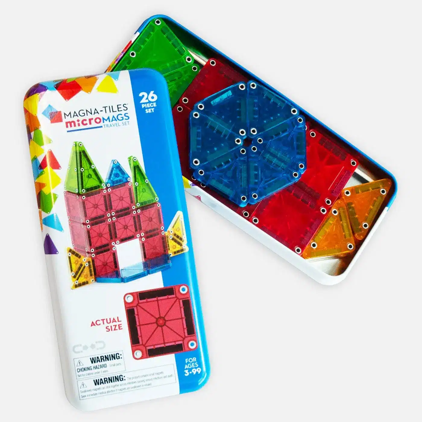 MAGNA-TILES -Micro MAGS Travel Set - 26 pieces
