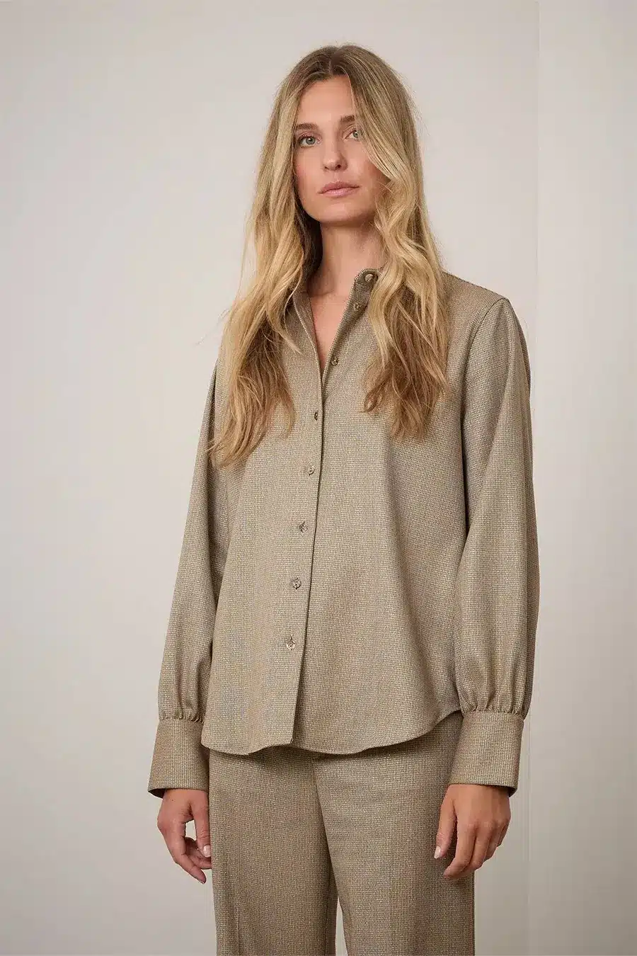 Maxime blouse Amarino glitter - Gold