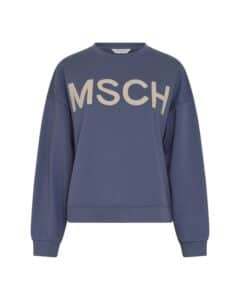 Mela Briena Sweatshirt – V Indigo Oatmeal
