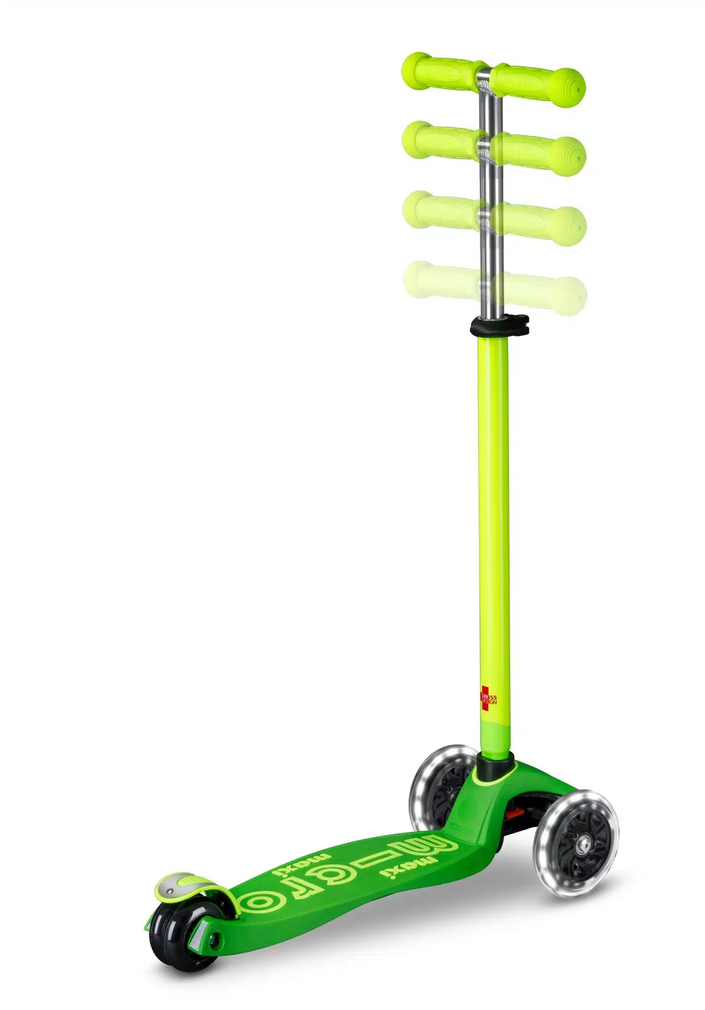 MicroStep - Maxi Deluxe LED Groen Geel NEON