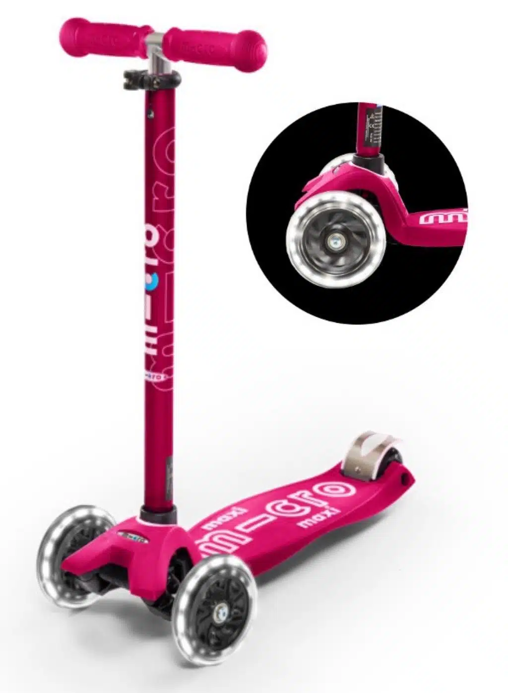 MicroStep - Maxi Deluxe Led - roze