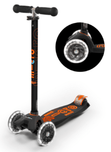 MicroStep - Maxi Deluxe Led – zwart