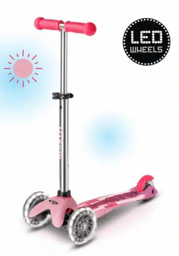 MicroStep - Mini Deluxe Glow Led Plus- frosty roze