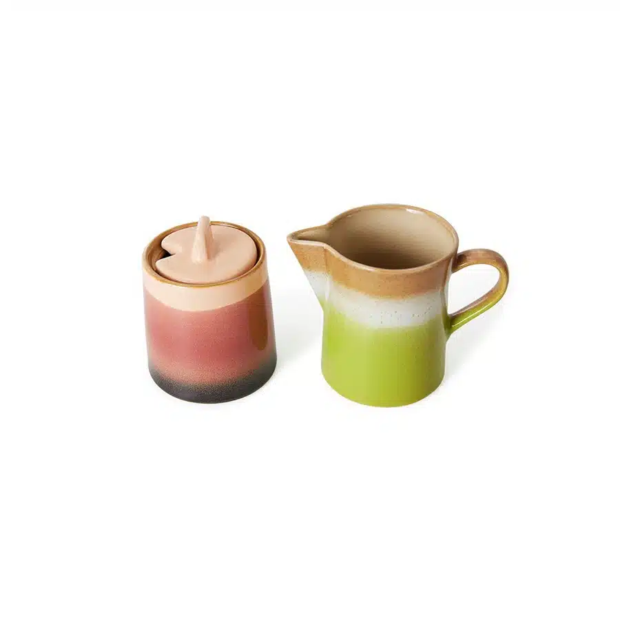 Milk Jug & Sugar Pot
