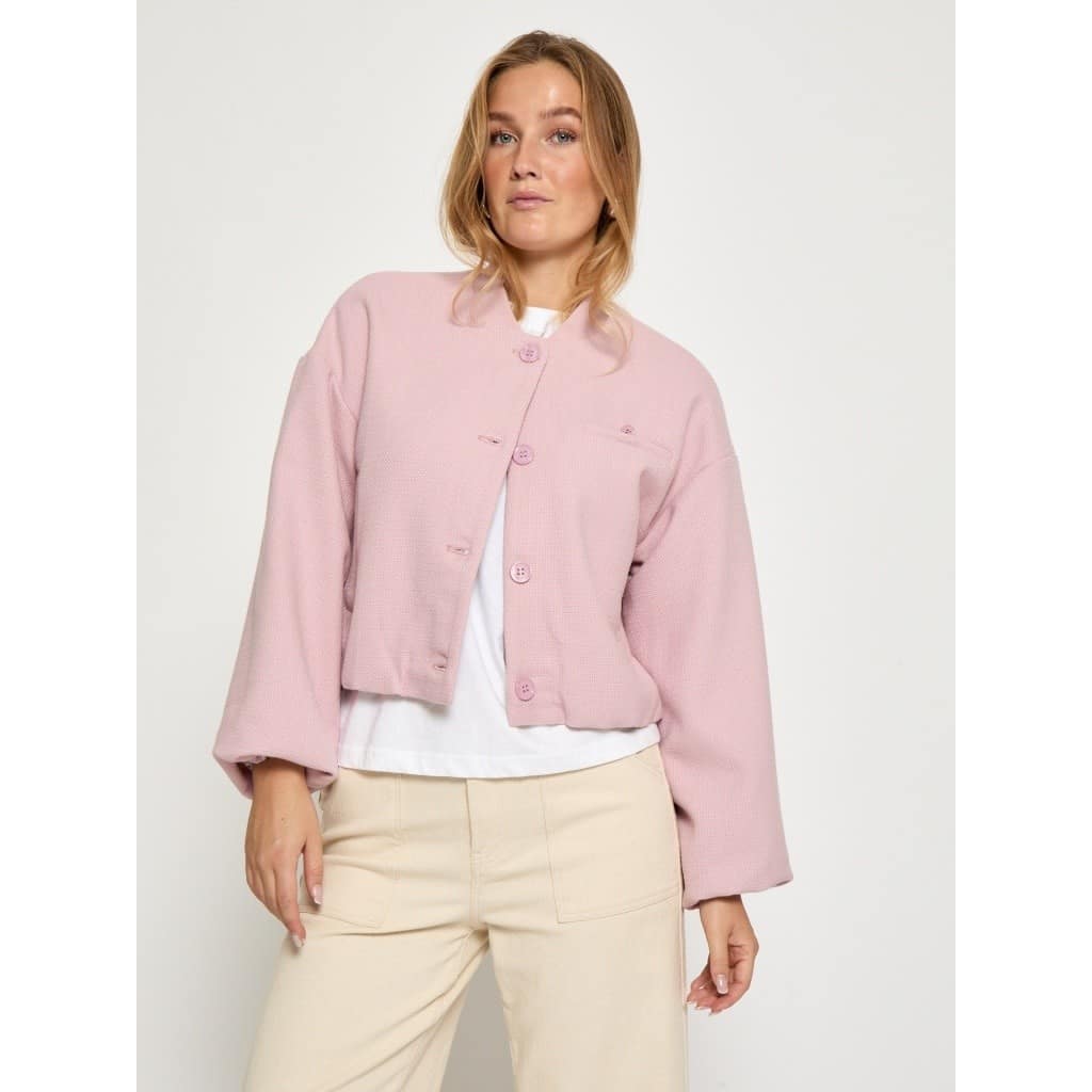 Millaya Jacket – Mauve Mist Rose