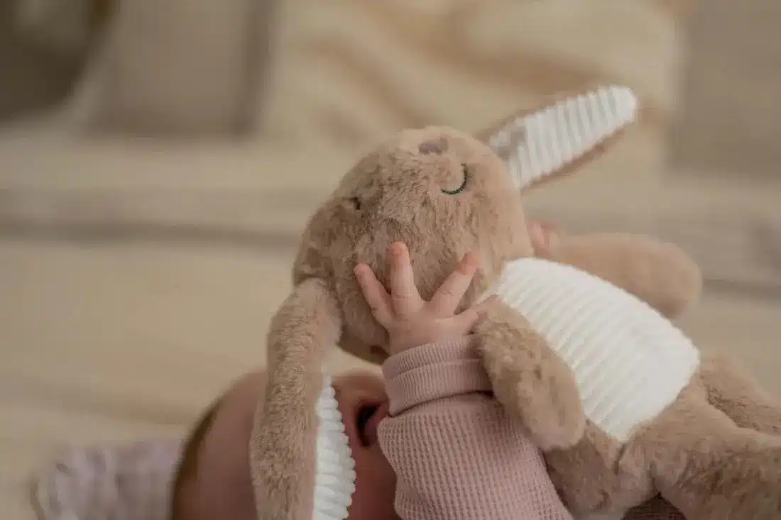 Milo oplaadbare hartslagknuffel - bruin