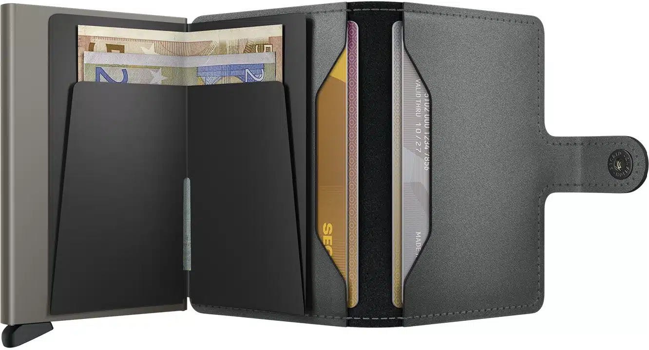Miniwallet Matte – Satin Steel