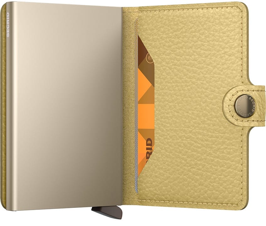 Miniwallet Pebble - Butter Yellow