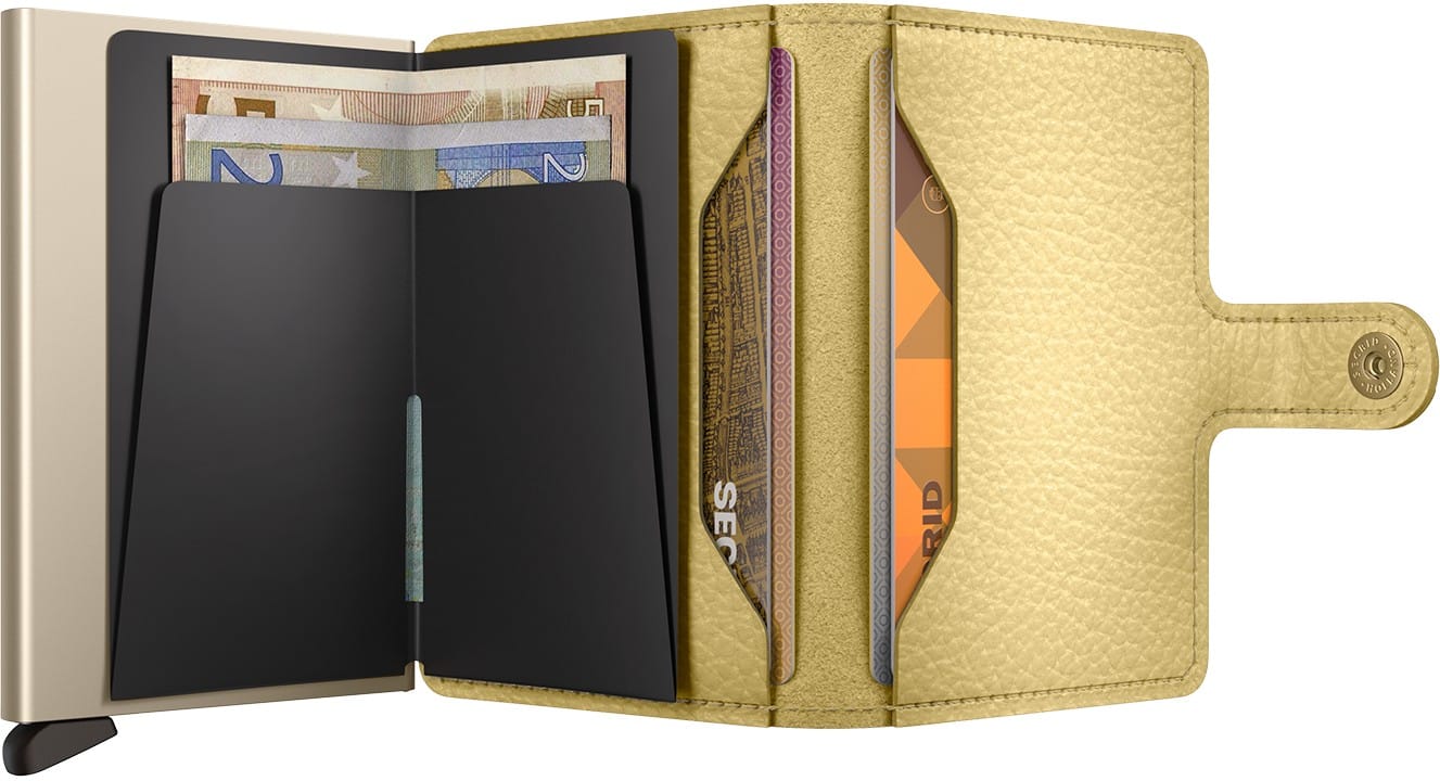 Miniwallet Pebble - Butter Yellow