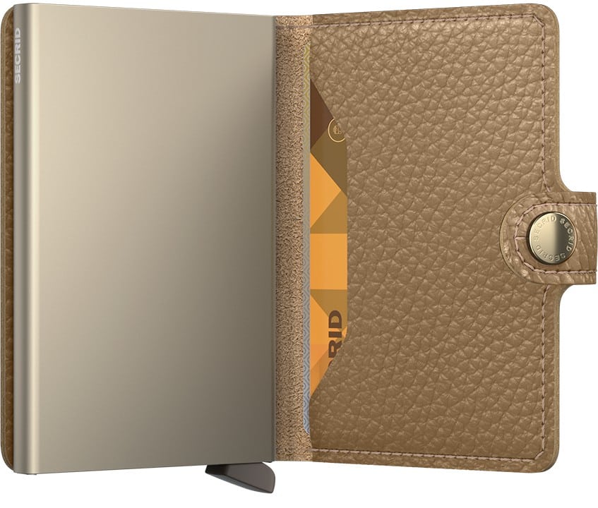 Miniwallet Pebble - Cappuccino
