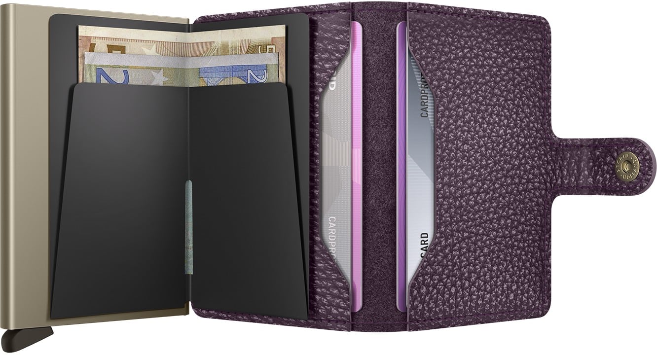 Miniwallet Pebble - Grape