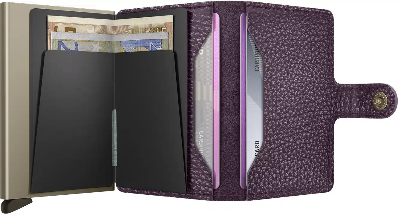 Miniwallet Pebble - Grape