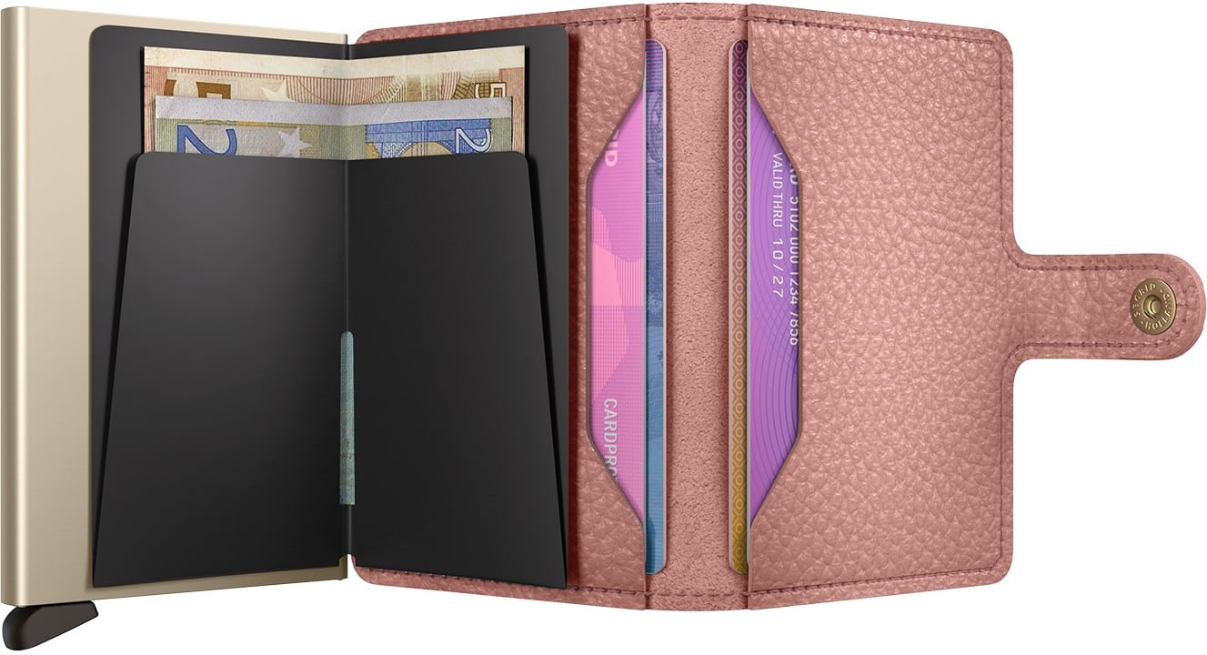 Miniwallet Pebble - Rose