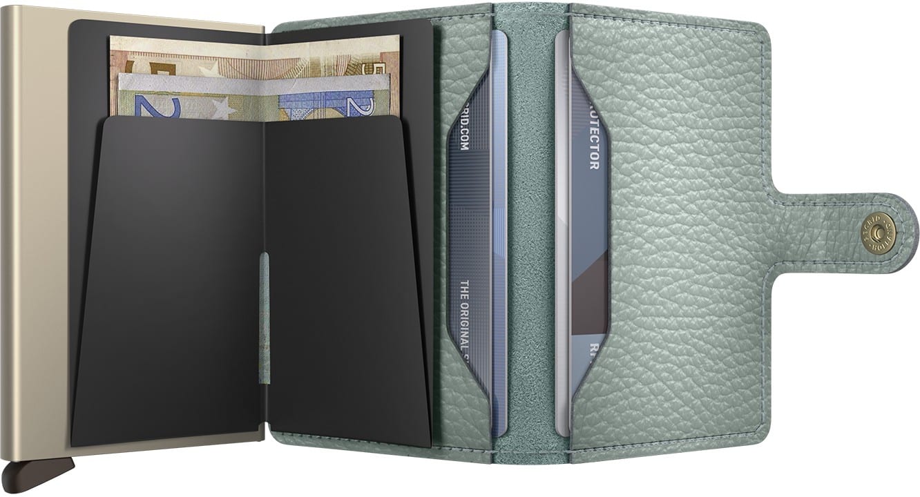 Miniwallet Pebble - Sea Green