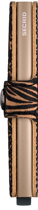 Miniwallet Zebra - Beige