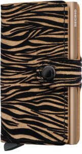 Miniwallet Zebra - Beige