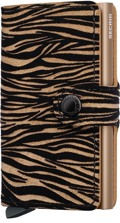 Miniwallet Zebra - Beige
