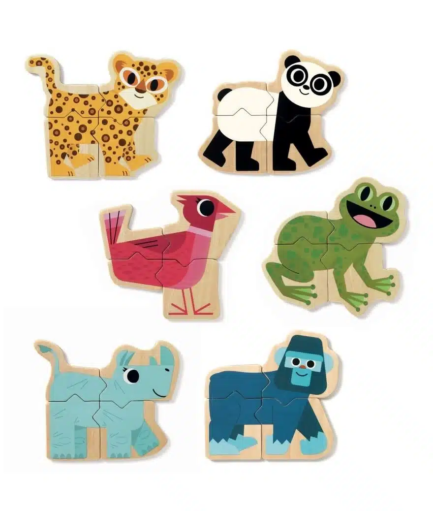 Mixanimo Houten Magnetische Dieren