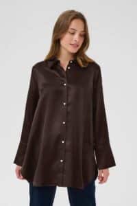 Mollie Shirt - Coffee Bean
