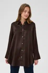 Mollie Shirt - Coffee Bean