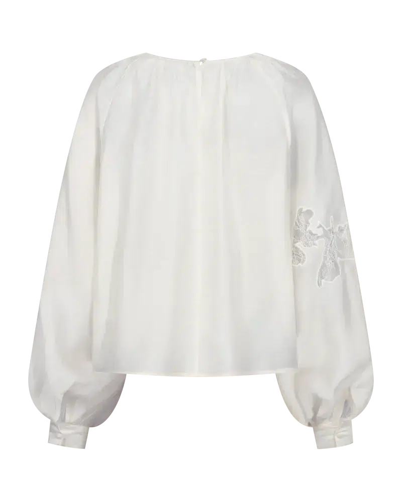 Molly Blouse - Jet Stream