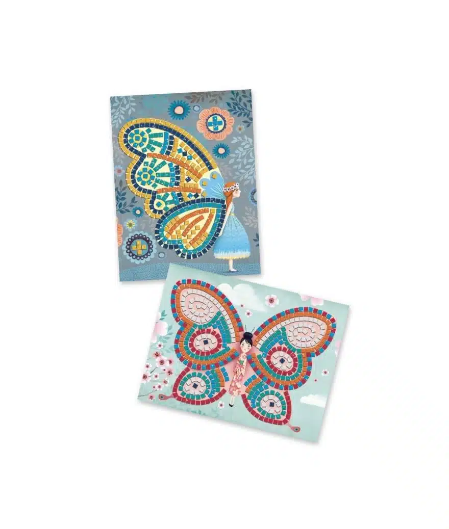 Mozaïeken Glitter Vlinders