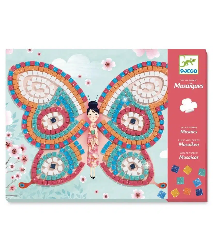 Mozaïeken Glitter Vlinders