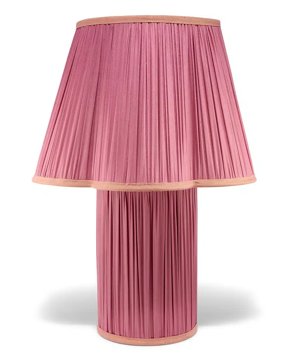 Myra Lamp Large - Silk Fuchsia