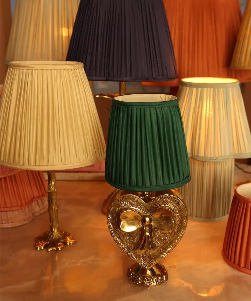 Myra Lamp Small Silk - Sage