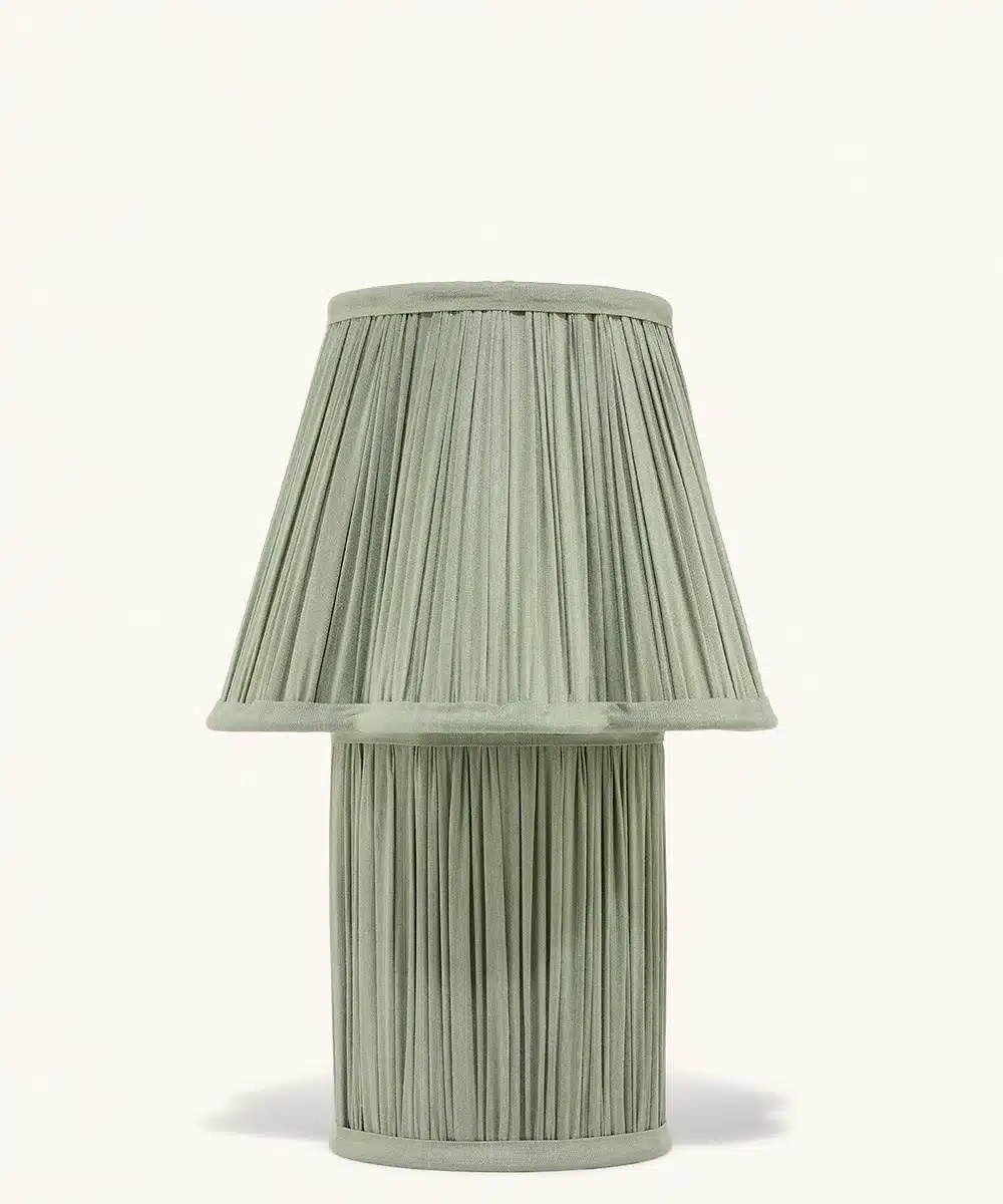 Myra Lamp Small Silk - Sage