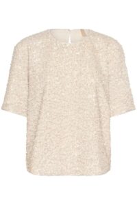 Nali SS Blouse - Whitecap