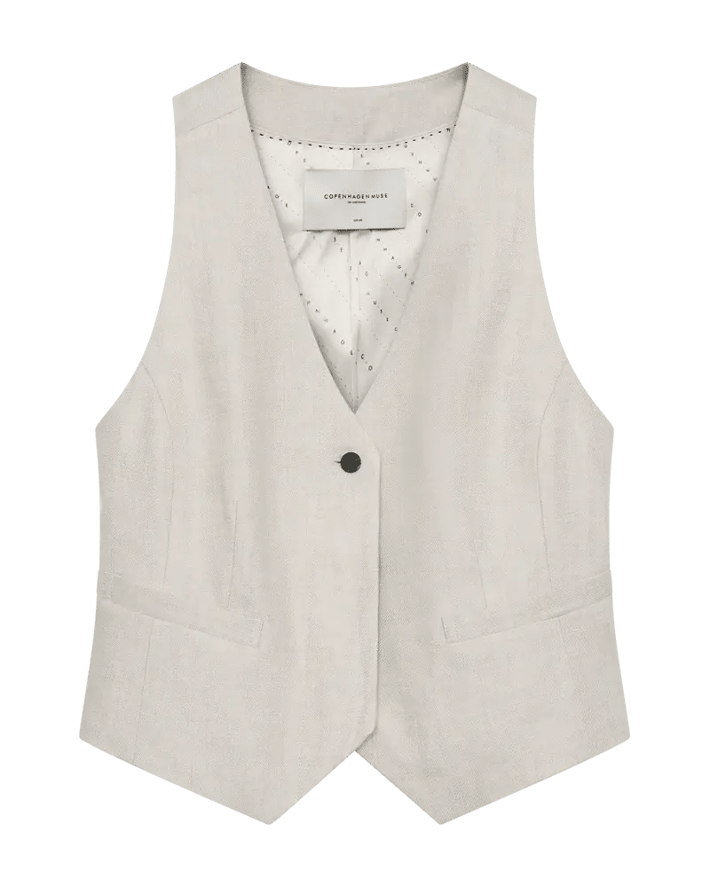 Nature Waistcoat - Jet Stream melange